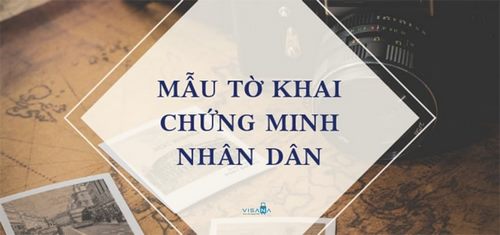Mẫu tờ khai Chứng minh nhân dân
