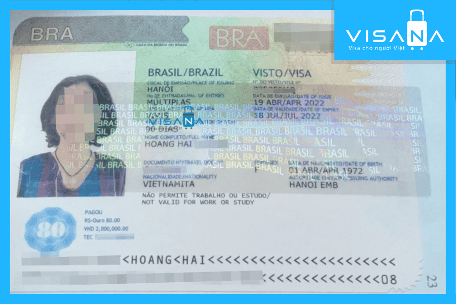 Hỗ trợ xin Visa Brazil du lịch, công tác & thăm thân