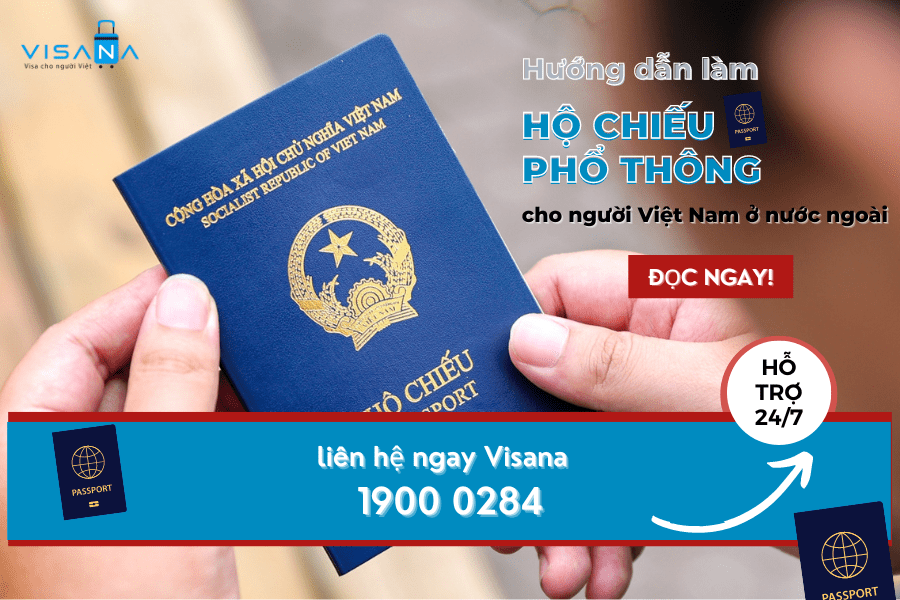 Chi tiết cách làm hộ chiếu phổ thông cho người Việt Nam ở nước ngoài