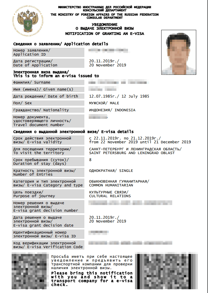 Hướng dẫn làm eVisa Nga online chi tiết và chính xác