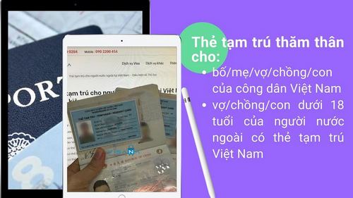 Hướng dẫn thủ tục xin cấp thẻ tạm trú thăm thân