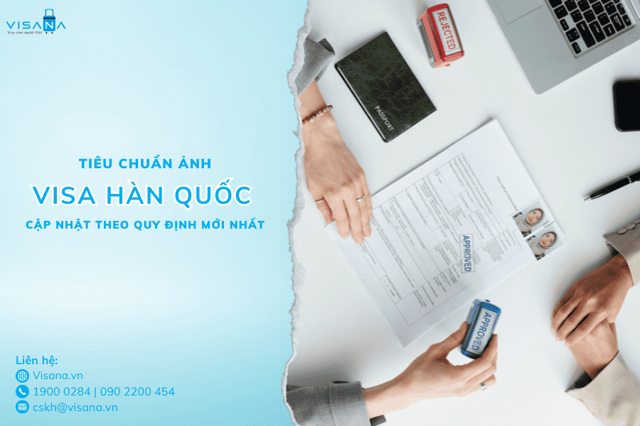 Cập nhật quy định mới nhất về ảnh xin visa Hàn Quốc