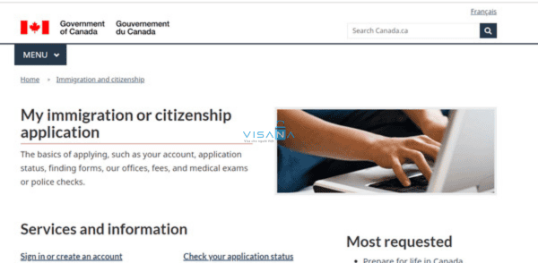 Hướng dẫn trọn bộ quy trình thủ tục xin visa Canada Online